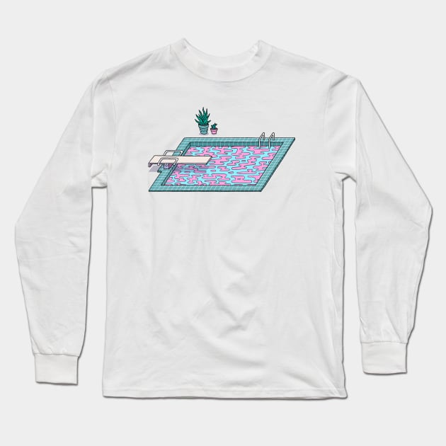 Pool time Long Sleeve T-Shirt by aidanmh